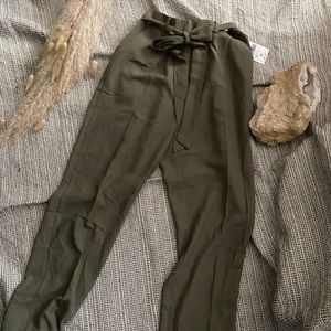 Forever 21 Olive Trousers